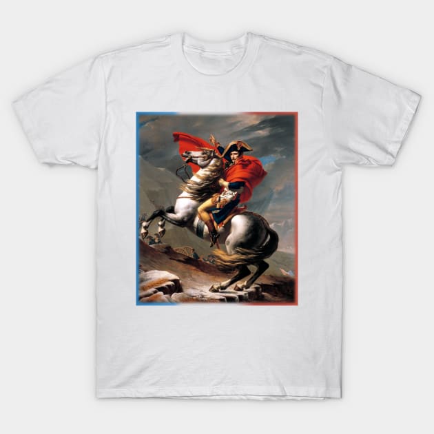 Napoleon Crossing the Alps by JL David T-Shirt by academic-art